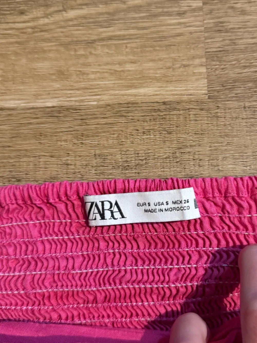 ZARA Ruffle Bandeau Top - Picture 4 of 4